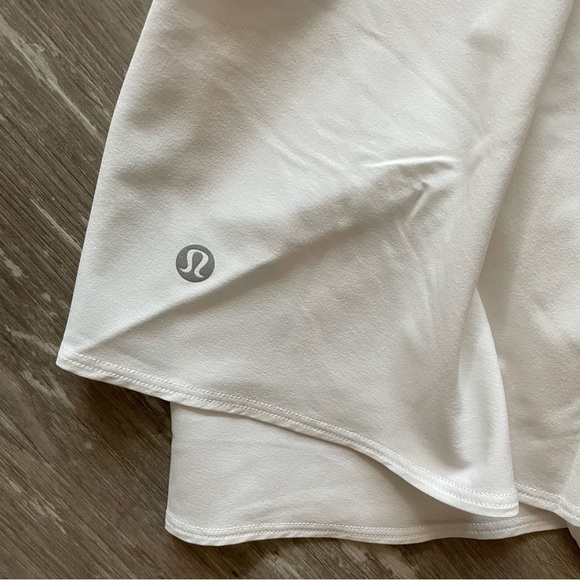 Sold Lululemon Everlux Mesh-Back Tennis Dress in White - Picture 9 of 9